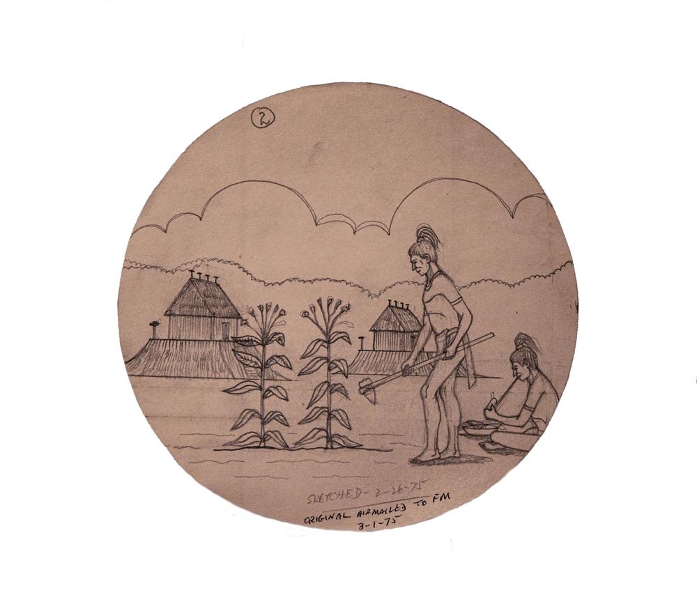 “Village Scene”