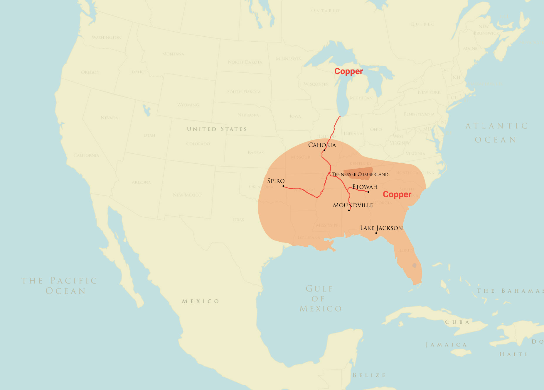 Copper Trade Route