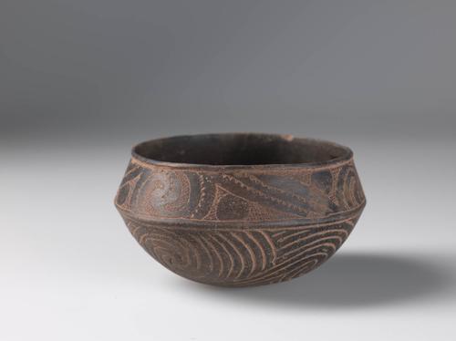 Engraved and incised bowl