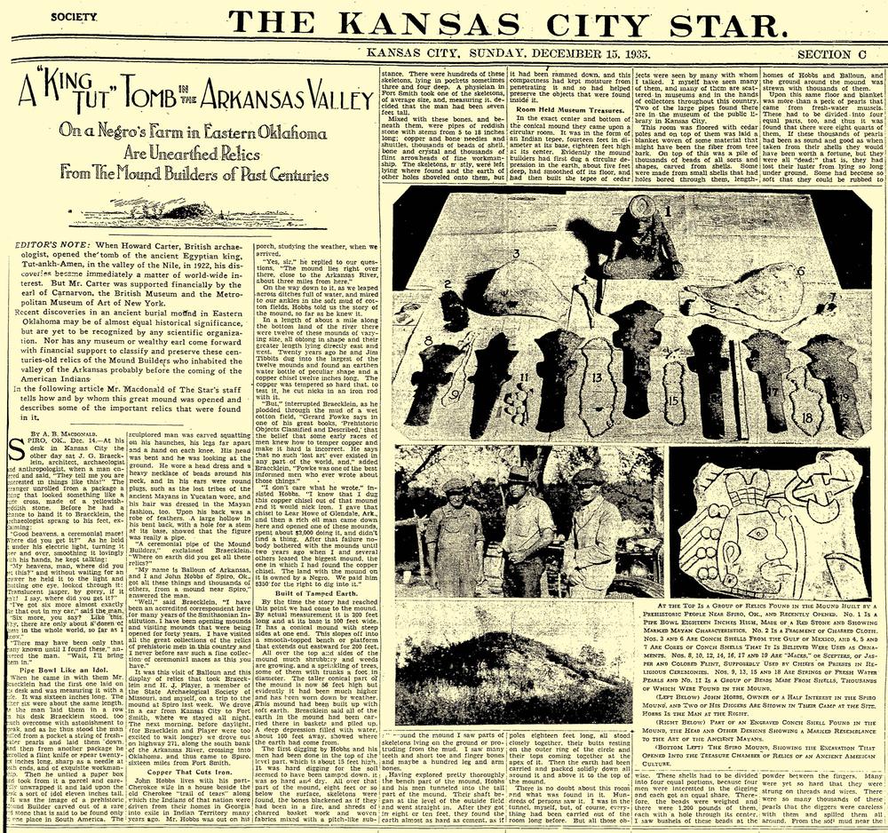 “A ‘King Tut’ Tomb in the Arkansas Valley”