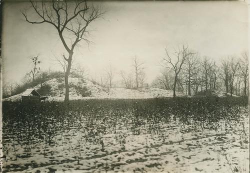 Craig Mound in the snow