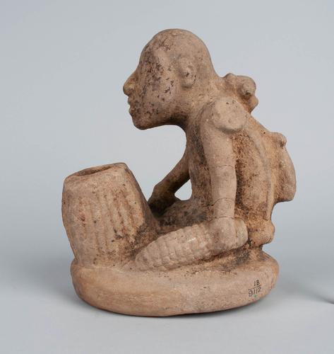 Earthmother effigy pipe